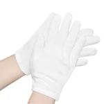Gants en coton blanc view 4