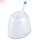 Mensaje foco usb w / vase de lápiz view 4