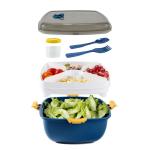 Ensemble de contenants alimentaires en plastique view 2