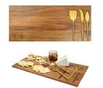 Ensemble de service charcuterie en bois 4 pièces view 1