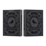 Cartes à jouer au pvc noir view 2