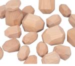Pierre d'équilibrage en bois empilant view 2