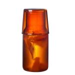 Bouilloire de refroidissement en verre borosilicaté haute view 1