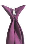 Corbata personalizada de 18 pulgadas con clip view 2