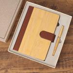 Cahier et stylo en bambou view 1