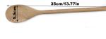 Larga cuchara de madera view 4