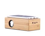 Altavoz de inducción mágica de madera view 1
