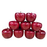 Ornement de pomme rouge view 2