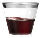 Coupe en plastique jetable dure de 9 oz view 2
