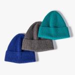 Chapeau d'hiver couleur solide view 3