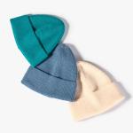 Chapeau d'hiver couleur solide view 2