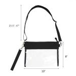 Sac de messager transparent view 2