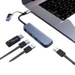 Usb 3 port hub view 1