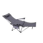 Chaise pliante extérieure avec repose-pieds view 2