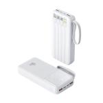 Banco de energía de 10000mah con cables view 3