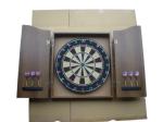 Bristle dartboard con gabinete de lujo view 2