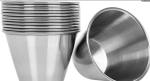 Verres en acier inoxydable 2 oz view 2