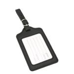 Étiquette de bagages en cuir pu view 5