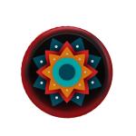 Led disque lumineux volant view 3