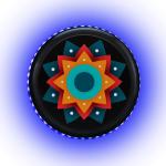 Led disque lumineux volant view 1
