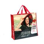 Tela tejido bolsa de tote view 2