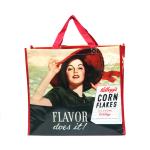 Tela tejido bolsa de tote view 1