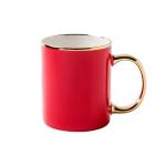 12oz taza de oro de cerámica view 3