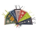 8x6 pouces feutre pennant double faces imprimé view 1