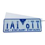 Couvercle de protection de la plaque d'immatriculation view 1