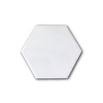 Costa cerámica hexagonal view 1