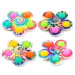 Tie-dye fidget spinner view 1