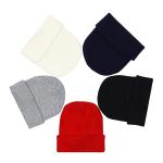 Chapeau en laine tricoté lisse view 2