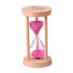 2 minutos temporizador de arena de madera view 2