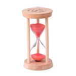 2 minutos temporizador de arena de madera view 3