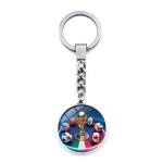 De la copa del mundo animado doble cara de la llave view 3