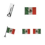 Mundial taza de animación bandera de bicicleta view 3