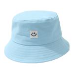Sonrisa cara etiqueta pescador sombrero view 3