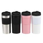 Bouteille de café de voyage isolée en acier inoxydable de 450ml view 1