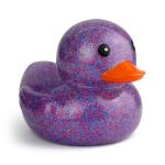 Grande glitter caucho pato view 2