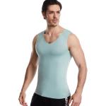 Sin costura v-neck tanque superior view 2