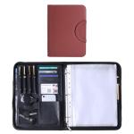 Reliure organisateur en cuir zippé view 3