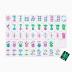 Lujo de diseño manual mahjong conjunto view 1