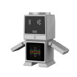 Robot cargador inalámbrico bluetooth altavoz view 2