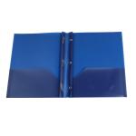 Carpeta de prong de plástico con doble bolsillo view 2