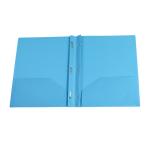 Carpeta de prong de plástico con doble bolsillo view 7