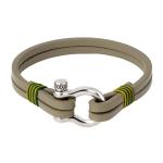 Pulsera de cuerda de acero de titanio view 2