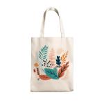 12 oz de algodón sin blanquear bolsa de tote view 2