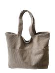 Bolsa de tote de hombro corduroy view 3