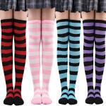 Chaussettes de noël rayées view 1