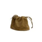Israeli mahjong suede drawstring bag set view 3